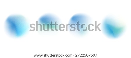 Abstract gradient blur colors, smoothly blue and green. The liquid and fluid shapes in dynamic visual effect.eps10