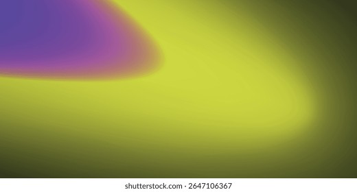  Gradiente abstrato com efeito de desfoque. Conjunto de traçados de pincel multicoloridos desfocados especiais. Tinta fluida colorida. Coleção paleta de design camaleão holográfico de cor cintilante.  VETOR EPS10