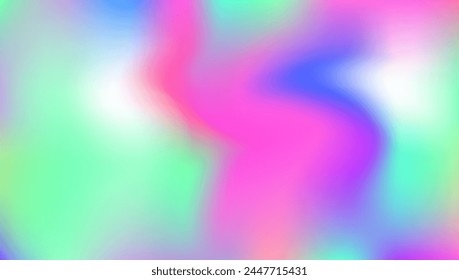 Degradado Abstractas. Desenfocar ilustración minimalista. Diseño suave. Fondo Pop azul. Textura holográfica. Fondo perlado. Tapa brillante. Lámina metálica. Degradado Abstractas púrpura