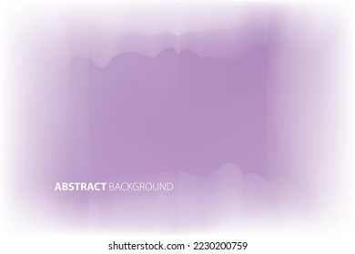 Abstract gradient blurred background in light pastel color. Blur vector wallpaper.