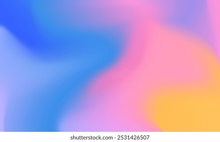 Abstract Gradient Blurred background.Colorful Abstract Gradient mesh color Fundo para modelo Folheto de modelo, folheto, cartão de visita. Vetor EPS 10