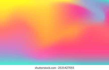 Abstract Gradient Blurred background.Colorful Abstract Gradient mesh color Fundo para modelo Folheto de modelo, folheto, cartão de visita. Vetor EPS 10