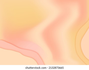ABSTRACT GRADIENT BLURRED COLORFUL BACKGROUND WITH PAPER CUT EFFECT , FOR WEB BANNER, SOCIAL MEDIA, OR DESIGN PRODUCT