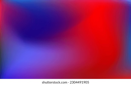 Abstrakter Farbverlauf-unscharfer roter und blauer Hintergrund Vektorhintergrund