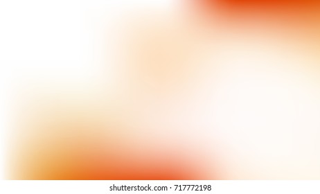 Abstract Gradient blurred White, orange and yellow vector background