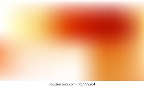 Abstract Gradient blurred White, orange and yellow vector background