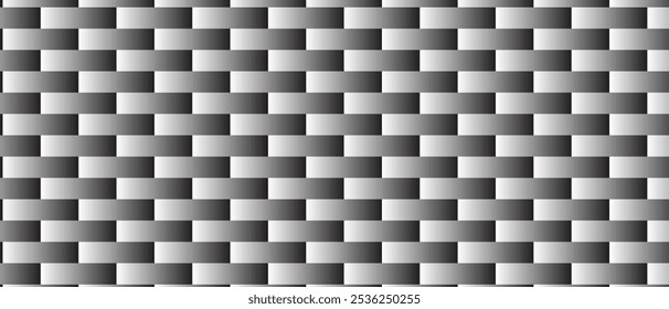 abstract gradient brick wall pattern can be used background.