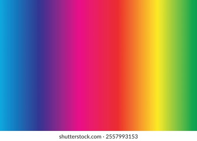 Abstract gradient of bright rainbow multicolor background. Colorful Background, Wallpaper, Design Art. Rainbow style blurred texture. EPS vector illustration