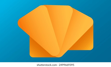 ABSTRACT GRADIENT BUE ORANGE BACKGROUND WITH SHAPES COLOR DESIGN VECTOR TEMPLATE GOOD FOR MODERN WEBSITE, WALLPAPER, COVER DESIGN, LANDING PAGE