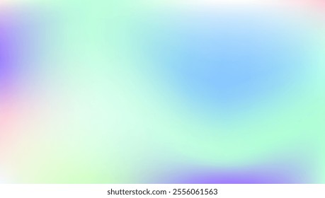 Abstract Gradient. Chrome Foil. Kawaii Fluid. Holographic Texture. Shiny Glitter. Blue Neon Background. Metal Creative Backdrop. Pearlescent Background. Pink Abstract Gradient