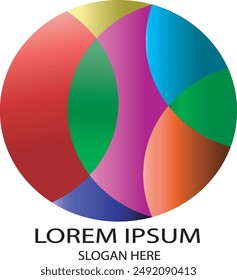 abstract gradient circle, print, paper, cycle, round pattern, round logo, futuristic, 3d, website, symbol, card, ball, logo, shape, cre