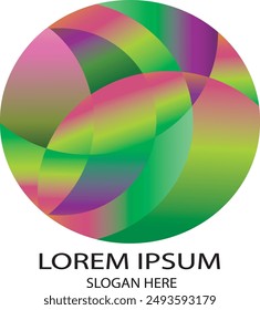 abstract gradient circle, print, paper, cycle, round pattern, round logo, futuristic, 3d, website, symbol, card, ball, logo, shape, cre