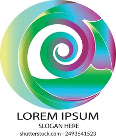 abstract gradient circle, print, paper, cycle, round pattern, round logo, futuristic, 3d, website, symbol, card, ball, logo, shape, cre