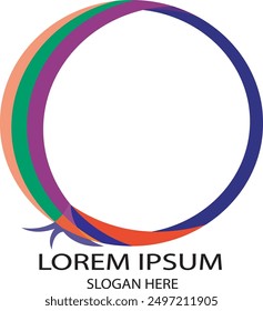 abstract gradient circle, print, paper, cycle, round pattern, round logo, futuristic, 3d, website, symbol, card, ball, logo, shape, cre