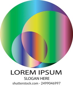 abstract gradient circle, print, paper, cycle, round pattern, round logo, futuristic, 3d, website, symbol, card, ball, logo, shape, cre