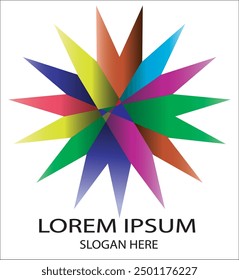 abstract gradient circle, print, paper,  futuristic, 3d, website, symbol, card,  logo, shape, crecolorful star images.star logo.star tattoo.star art.