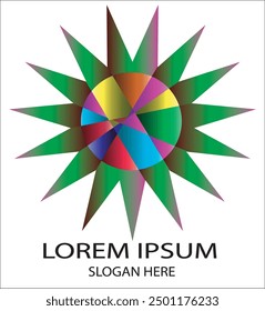 abstract gradient circle, print, paper,  futuristic, 3d, website, symbol, card,  logo, shape, crecolorful star images.star logo.star tattoo.star art.