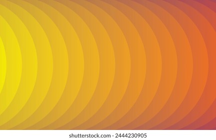 Abstract gradient circle yellow orange background wallpaper