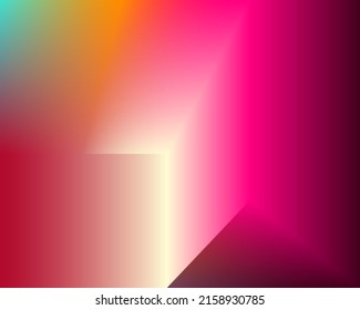 abstract gradient color background with blank smooth and blurred multicolored style for website banner and paper card decorative graphic design. vector illustration