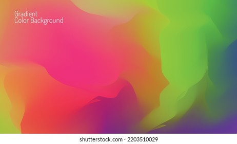 abstract gradient color background. Soft Color trendy, Modern screen Colorful vector, Nature backdrop. for graphic design, banner, poster, mobile app, dynamic cover, blurred Abstract bright color