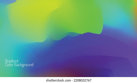 abstract gradient color background. Soft Color trendy, Modern screen Colorful vector, Nature backdrop. for graphic design, banner, poster, mobile app, dynamic cover, blurred Abstract bright color