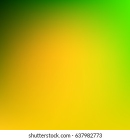 Abstract gradient color background-vector. Yellow, black and green color mixed wallpaper.