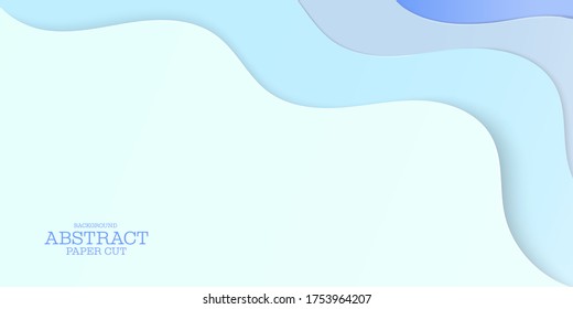 Resumen del fondo de la curva de color gradiente.estilo de papel.