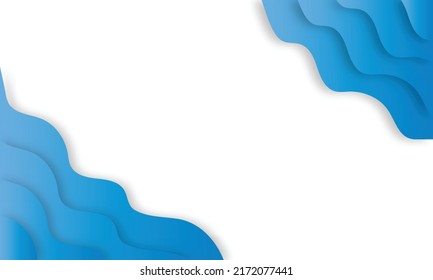 Abstract gradient color curve background.paper style. vector
