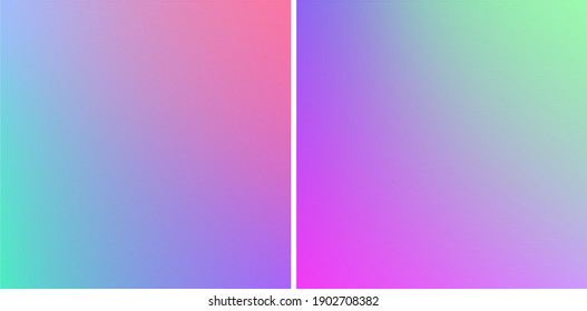 Abstract gradient color mesh background design in rainbow colors