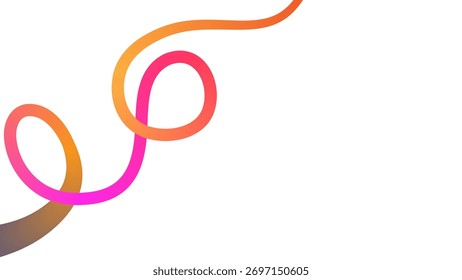 Abstract gradient color shapes pattern