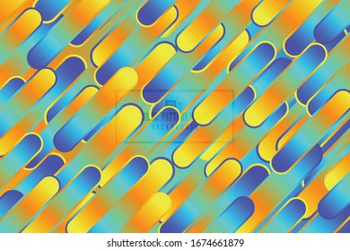 Abstract gradient color of vivid tone template design background. Use for ad, poster, artwork, template design. illustration vector eps10
