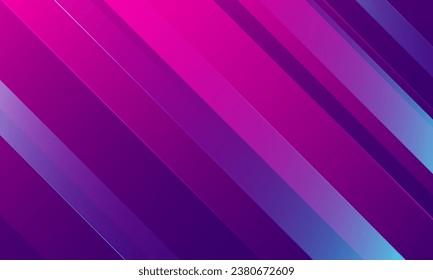 Abstract gradient colored dynamic lines background. Vector illustration