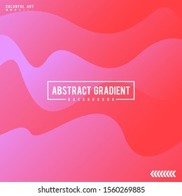 Abstract gradient colorful background vector