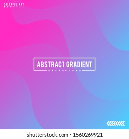 Abstract gradient colorful background vector