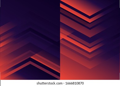 Abstract gradient colorful background vector template 