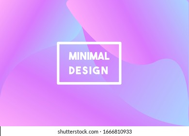 Abstract gradient colorful background vector template 