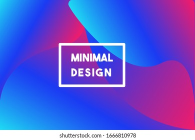 Abstract gradient colorful background vector template 