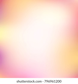 Abstract gradient colorful background vector. Soft and blur pink blending style.