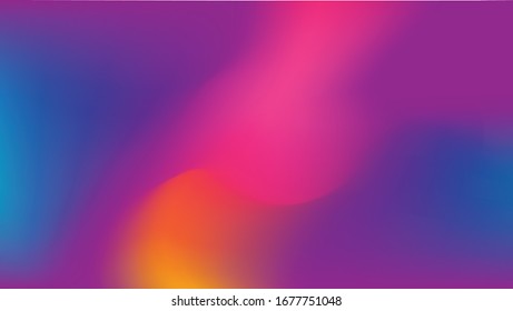 Abstrakter Farbverlauf-bunt unscharf Paint Vektorillustration für Banner und Ihre Präsentationsfirma