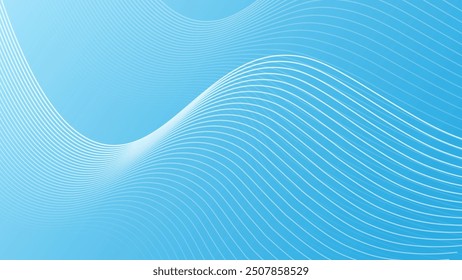 Fondo ondulado digital colorido de la línea del gradiente Abstractas