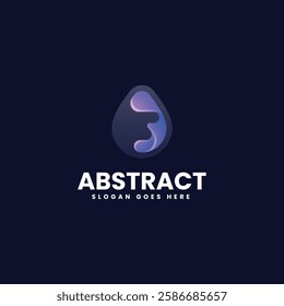 Abstract Gradient Colorful Logo Template