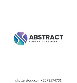 Abstract Gradient Colorful Logo Template