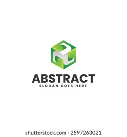 Abstract Gradient Colorful Logo Template