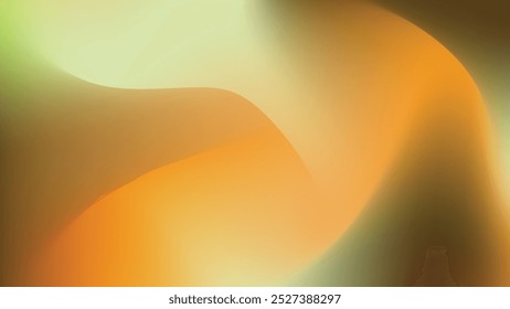 Abstract gradient colorful gradient mesh background vector for digital, banner, business, web, brochure, flyer, advertising, print, advertising, surface, branding, poster yellow gold green black brown