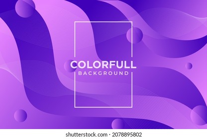 Resumen Fondo de formas coloreadas gradiente. Composición de formas fluidas