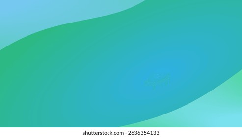 the abstract gradient colors and blurred  background texture shape on Green blue Gradient background