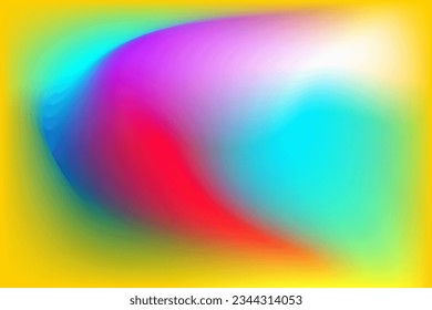 abstract gradient colors flowing background design. Vector illustration