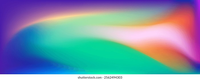 abstract gradient colors flowing background design