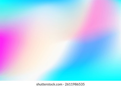 Abstract Gradient Composition with Bright Colorful Blurred Background. vector background eps . 
