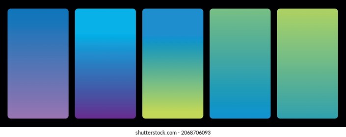 Abstract Gradient. Content Gradient Background. Presentation Design. Web Interface. Modern Screen Vector Set. Soft Color Gradients. Media Marketing. Social Applications.